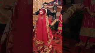 गढ़वाली dance performance🤩❤️ likesharesubscribe ghrkiphlishadi tehrigarhwal bride groom🧿 [upl. by Naeerb186]