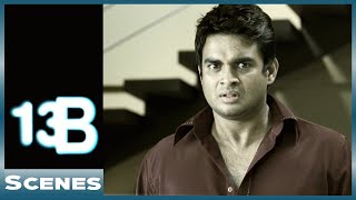 Madhavan Foresees His Wifes Destiny  13 B Movie Scenes  Madhavan  Neetu Chandra [upl. by Metzger433]