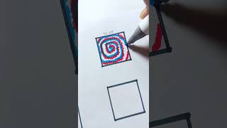 How to do a tiedye pattern using alcohol markers itsywincycoloring coloringbookcoloringtutorial [upl. by Kammerer802]