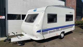 Hobby 400 De Luxe Easy Caravan  voortent  Caravan verkopen Verkoop aan ons [upl. by Atekihs407]