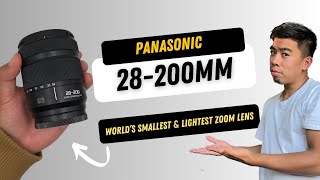 FIRST LOOK  REVIEW  Panasonic 28200mm F4  F71 Worlds Lightest amp Smallest Full Frame lens [upl. by Yellek]