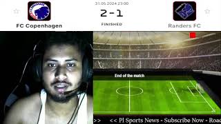 FC Copenhagen vs Randers FC Danish Superliga Football Match Highlights PLSN 544 [upl. by Tupler]