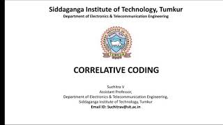 CORRELATIVE CODING [upl. by Asilrak]