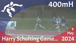 Harry Schulting Games 24  TrackampField Series 09052024 400mH 76cm Daniek [upl. by Irual]