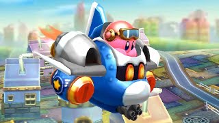 Kirby Planet Robobot  Area 2 Resolution Road  No Damage 100 Walkthrough [upl. by Ansev]