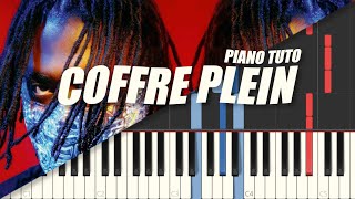 KOBA LAD  COFFRE PLEIN Piano Tutorial Facile [upl. by Phenica]