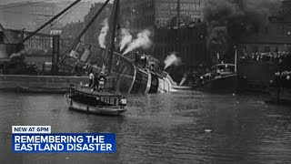 Ceremony on Chicago Riverwalk marks 109 years since 844 people died in Eastland disaster [upl. by Basset554]