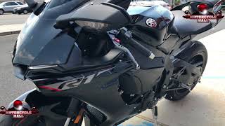 2018 Yamaha R1  Akrapovic 34 System [upl. by Shep]