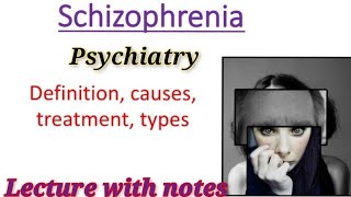 schizophrenia DEFINITION causes theories clinical features types treatment therapies [upl. by Pitarys29]