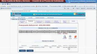 Menor Cuantía Bienes y Servicios  Creación del Proceso  Entidades Contratantes  3 de 13 [upl. by Drauode]