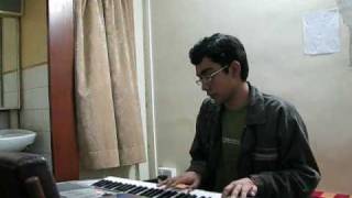 Neele Neele Ambar Par on Yamaha PSR E403 keyboard [upl. by Aynos358]