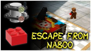 LEGO Star Wars The Complete Saga  ESCAPE FROM NABOO  Minikits amp Red Power Brick [upl. by Churchill]