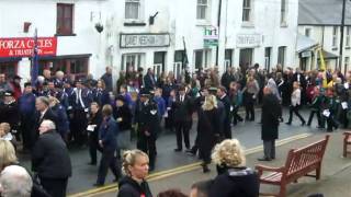 Remembrance Day Sunday 14th November Llantwit Major 10 [upl. by Annahavas]