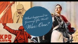 What happened to Germany after World War One 1918 [upl. by Ennaj]