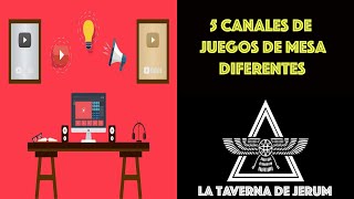 5 canales de Juegos de Mesa Diferentes [upl. by Bridgid]