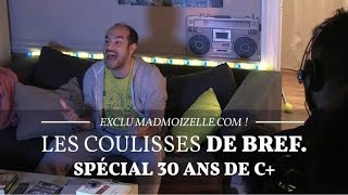 Sur le tournage de lépisode de Bref spécial 30 ans de Canal [upl. by Ahserb]