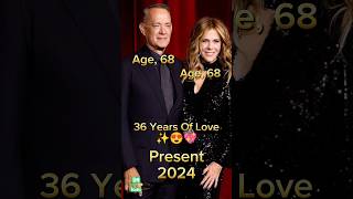 Tom Hanks And Rita Wilson Unmatched Love antesedepois beforeandafter tomhanks hollywood [upl. by Aneele]