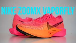 NIKE ZOOMX VAPORFLY NEXT 3  Unboxing review amp on feet [upl. by Hemingway]