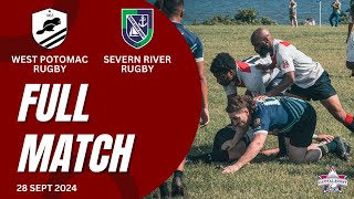 Full Match Film  West Potomac Rugby vs Severn River [upl. by Oflunra]