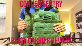 CONDOR SENTRY PLATE CARRIER REVIEW [upl. by Freytag881]