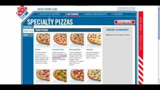 Dominos Refreshed Menu [upl. by Okwu]