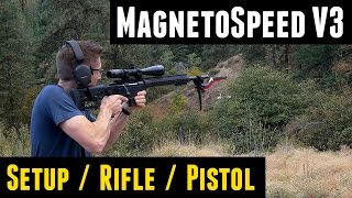 MagnetoSpeed V3 Chronograph Unboxing Overview Shooting Rifle and Pistol [upl. by Lebama841]