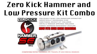 TECHT Zero Kick Hammer working with a Low Pressure kit [upl. by Pasol540]