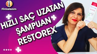 SAÇ UZATAN ŞAMPUAN RESTOREX  HIZLI SAÇ UZATAN ŞAMPUAN  RESTOREX ŞAMPUAN KULLANICI YORUMLARI [upl. by Eloccin]