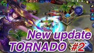 2 TORNADO Kabar Fanny Setelah Update Baru   Mobile Legends Bang Bang [upl. by Rebmit]