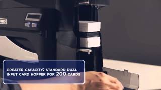 DTC4500 ID Card Printer  Encoder  HID Global Highly secure highefficiency [upl. by Atteirneh]