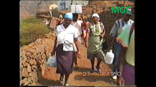 Despedida em Ribeira Prata Julho 1993 São Nicolau CABO VERDE [upl. by Schwejda]