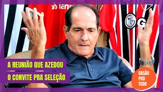 Casão Pod Tudo cortes Muricy disse NÃO para a CBF seleçãobrasileira futebol [upl. by Anuahsat]