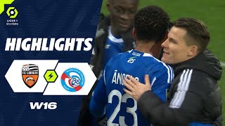 FC LORIENT  RC STRASBOURG ALSACE 1  2  Highlights  FCL  RCSA  20232024 [upl. by Kleinstein]