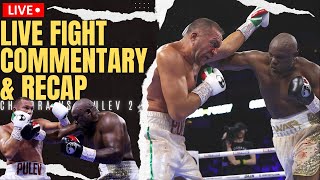 Chisora vs Pulev 2 LIVE Fight Commentary Highlights Fan Chat  Post Fight REACTION  Interviews [upl. by Lindsley]