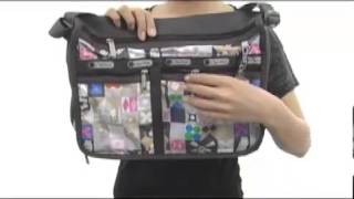 LeSportsac Deluxe Everyday Bag w Charm SKU8060285 [upl. by Ajet]