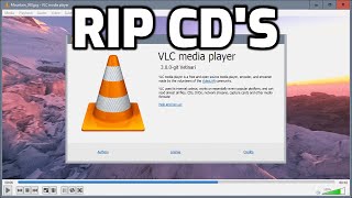 How To RIP Audio CDs using VLC Free Media Player [upl. by Assenav998]