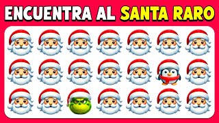 🎅 QUIZ DE NAVIDAD 🎄 Encuentra el DIFERENTE 👀 Encuentra las DIFERENCIAS 🌟 Quiz de EMOJIS ❄️ [upl. by Ahsitan]