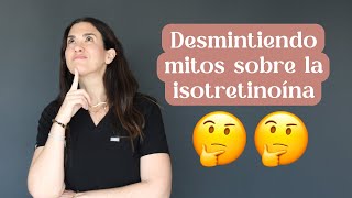 Mitos de la Isotretonoína Dra Nicole Kresch dermatologa skincare isotretinoina acne [upl. by Buehler453]