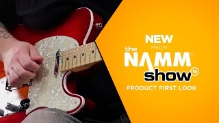 NAMM 2016  Fender American Elite Telecaster Electric Guitar [upl. by Haelam]