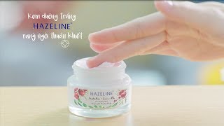 Kem Dưỡng Trắng Da Hazeline Matcha amp Lựu Đỏ  Trắng Rạng Ngời Thuần Khiết  30s [upl. by Munn868]