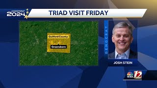 Josh Stein to make visit to the Triad [upl. by Xenia]