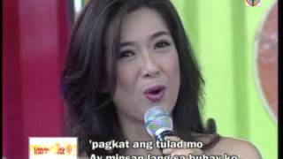 UKG hosts Bernadette Winnie sing Pinoy hits [upl. by Eelanej]