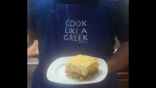 Cook Like a Greek How to make Pastichio [upl. by Brunk]