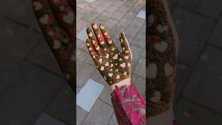 Simple mehndi designs mehndi mehndidesign simplemodern cymehndi shortsvideo shorts viralvideo [upl. by Odlareg]