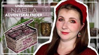 Der NABLA Adventskalender 2024 🎁 So muss ein Makeup Kalender sein  Unboxing  Verlosung  deutsch [upl. by Arihday]