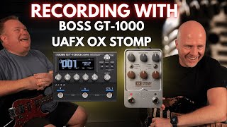 The Ultimate Guitar Setup Boss GT 1000 and UA Stomp [upl. by Loar]