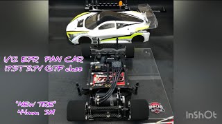 112 EP Racing PAN CAR 175T 37V GTF class Schumacher ECLIPSE 5 [upl. by Anaibib]