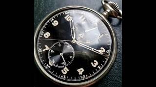 Rare Alpina military chronograph 1943 [upl. by Namzzaj]