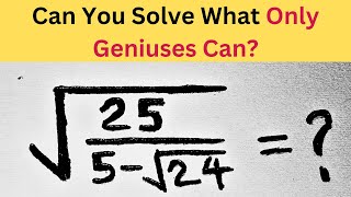 Crack This Olympiad Root Equation Solve it maths math olympiad [upl. by Perreault780]