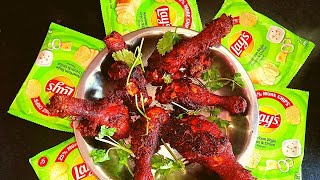 Lays Chicken 65 Recipe in Tamil  Lays fried chicken Crispy Lays chicken roast Layschicken65 [upl. by Orrin]